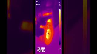 Klein Tools Thermal Imager in use [upl. by Dygall978]