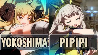 GBVSR🔥Yokoshima Anila Vs Pipipi Cagliostro🔥 High Level Gameplay [upl. by Orvah]