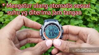 Cara setting Altimeter dan Barometer Eiger Mercury [upl. by Ahtram]