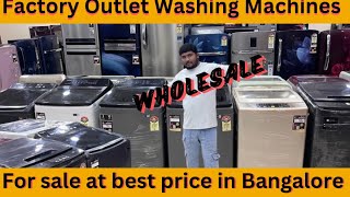 Factory outlet washing machine for sale at best price in Bangaloreಕನ್ನಡ\factoryoutletsale [upl. by Bez]