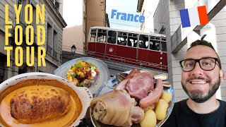 NEXT LEVEL FRENCH FOOD 🇫🇷  MASSIVE Pork Platter  Traditional Bouchon Cuisine in Lyon [upl. by Earahc427]