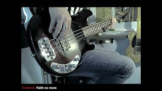 Evidence  Faith no more bass cover basscover [upl. by Gerry]