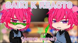 ☕ Saiki K friends  Satou react to Saiki Kusuo ☕ TDLOSK  Saiki K x Satou [upl. by Rodgiva]