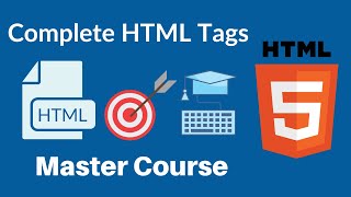 All HTML Tags Tutorial in 2024  HTML Crash Course for Beginners 105 HTML5 Tags [upl. by Anilrats960]