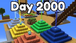 What 2000 Days of Skyblock looks like [upl. by Yruam89]