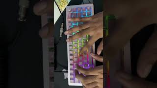 Kiiboom Loop65  Kiiboom Matcha Latte Switches  Sound Test  Linear Switches [upl. by Harolda595]