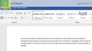 Dictar por Voz en Word 2019 [upl. by Mallis796]