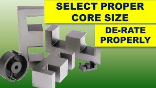 262 Selection of Proper Ferrite Core for High Frequency SMPS TRANSFORMER [upl. by Mcquoid727]