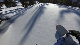 Beautiful Snowboarding Freeride and Ski day in Tirol HD shot with gopro hero7 [upl. by Llertnac651]