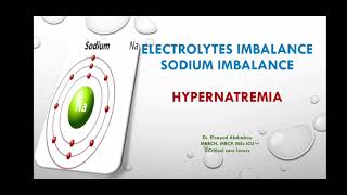 Hypernatremia with the recent treatment guidelines and Plasma osmolality [upl. by Akimas]