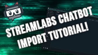 StreamLabs Chatbot How to Import Music Playlists to Ankhbot Tutorial [upl. by Llevad422]