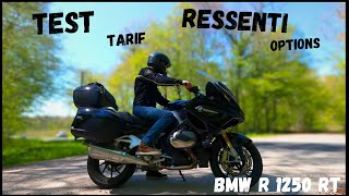 Moto BMW R 1250 RT 2023 Triple Black  ESSAI [upl. by Ahcarb]