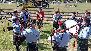 christopherpearson1752 Scotland The Brave Armidale Pipe Band at Armidale show 2023 scotland [upl. by Karyl]