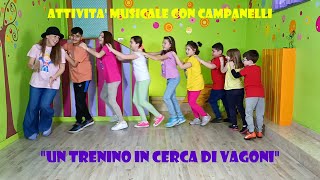 Attività musicale per bambini  quotUn trenino in cerca di vagoniquot [upl. by Ahseken]