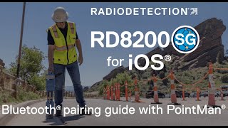 RD8200SG  iOS Bluetooth pairing guide with PointMan [upl. by Sixel]