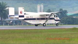 Pan Malaysian Air Transport Skyvan [upl. by Ardnuassac]