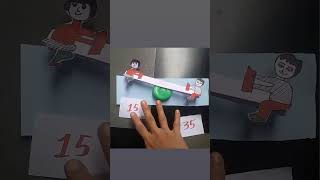 Learning greater and lesser than number concept in a fun way at book a tutorial [upl. by Odelinda]