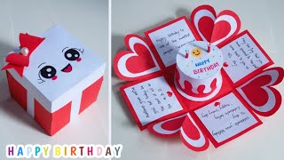 DIY birthday card  Special greeting card for birthday 🥳  fathers day craft ideas  tutorial [upl. by Ziza53]