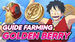 📚 Guide Faming Golden Berry amp Den Den Mushi • One Piece Ambition [upl. by Ehcar691]