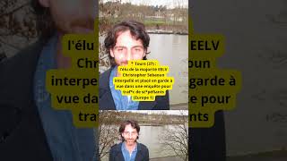 📍Tours 37  lélu de la majorité EELV Christopher Sebaoun interpellé et placé en garde à vue dans [upl. by Ahseiyk]