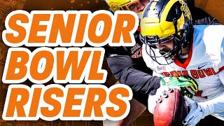 2024 Senior Bowl Day 1 Recap Quinyon Mitchell Ladd McConkey Gabe Hall Taliese Fuaga Shine [upl. by Ynoyrb]