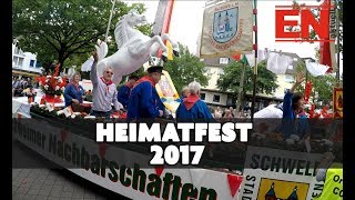 HeimatfestUmzug Schwelm 2017 [upl. by Adnawahs]