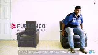 Furlenco  Why be stuck Rent awesome furniture instead [upl. by Rawdin383]