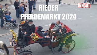 Rieder Pferdemarkt 2024 [upl. by Saxena]