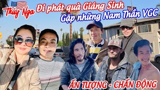 Thuý Nga đi phát quà Giáng sinh gặp những Nam thần VGC ấn tượng chấn động… [upl. by Ahsikin]