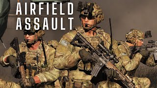 Arma 3  US Army Rangers Airfield Assault [upl. by Anilam]