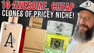 10 AWESOME AFFORDABLE DUPES OF EXPENSIVE NICHE  Best Middle Eastern Clone Fragrances [upl. by Enej]