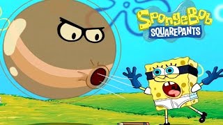 Spongebobs Game Frenzy  SPONGEBOB GOT EATEN BY DIRTY BUBBLE  Nicklodeon Games [upl. by Ahsii]