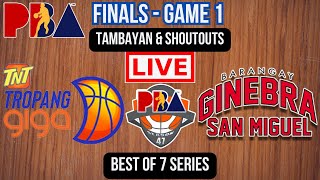 Live TNT Tropang Giga Vs Barangay Ginebra San Miguel  Finals  Play by Play  Live Scoreboard [upl. by Robson]