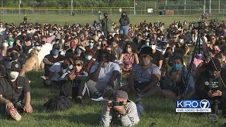 VIDEO Hundreds gather to remember Charleena Lyles [upl. by Myrtia]