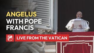 LIVE from the Vatican  Angelus with Pope Francis  August 18th 2024 [upl. by Ehtylb]