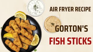 Gortons Fish Sticks Air Fryer Recipe [upl. by Mattson637]