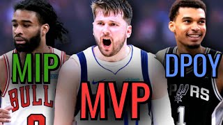 We Picked The 2024 NBA Award Winners [upl. by Idieh]