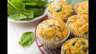 Muffin salati con spinaci e feta che buoni [upl. by Pettiford932]