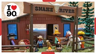 PLAYMOBIL 90s 🤠 Rancho Snake river 🤠 Playmobil OESTE [upl. by Rabka791]