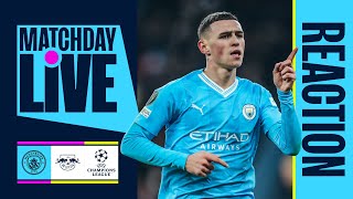 City top the group after scintillating comeback  Man City v RB Leipzig  MATCHDAY LIVE [upl. by Brenda]