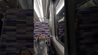 Elizabeth Line Aventra 345019 between Whitechapel and Stratford [upl. by Haorbed]