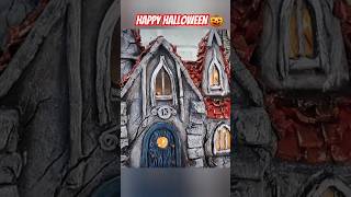 Fairy Old House with ghosts creativeiland helloween diy fairyhome fairyhouse handmade [upl. by Acinoda230]