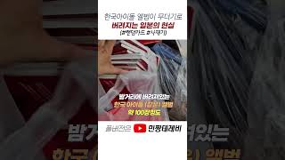 긴시쵸 유흥가에 버려진 엄청난 양의 한국 아이돌 앨범 [upl. by Greff204]