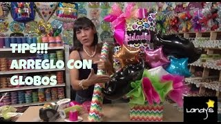 Tips para tus Arreglos con Globos [upl. by Amann332]