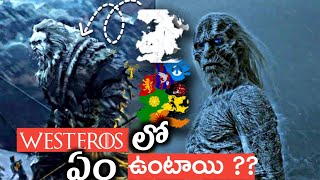 I Explained Westeros Map In Telugu  HBO  GoT  House of the dragon  Stories Ocean [upl. by Kohsa660]