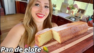 Así se prepara el pan de elote PASTEL DE ELOTE RECETA DELICIOSA [upl. by Llevert]