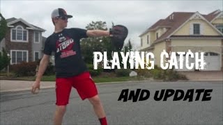 Under Armour Catchers Mitt Update Playing Catch [upl. by Lunna]