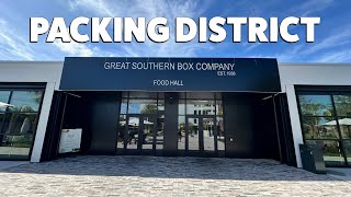 The Great Southern Box Company  Orlando Florida Food Hall  The Packing District [upl. by Krall229]