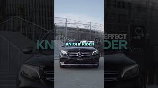 MBito app Mercedes LED lights effects Stroboscope and Knight Rider [upl. by Hogue]