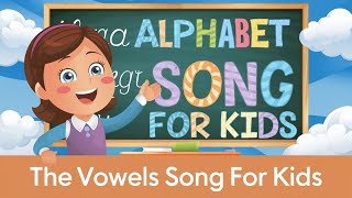 The Vowels Song  Learn Phonics  Nursery rhymes  Preschoolers ABC poem  WonderWhiz Kids [upl. by Aliuqa843]